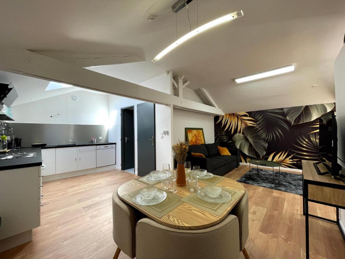 Gite De La Fauvette Saintes Appartement Buitenkant foto